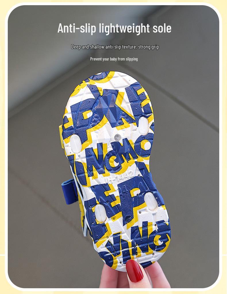 2023 Kids' Soft Sole Non-Slip Sandals for Boys - Summer Outdoor Beach Shoes