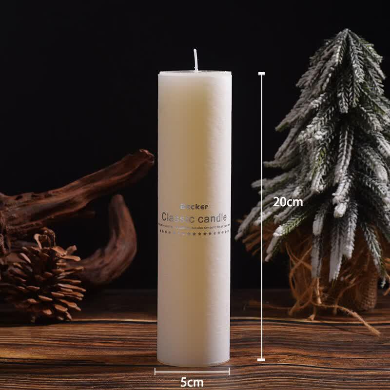 LIEI Classic Ivory White Decorative Candle