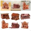 3D Puzzle Architecture Cabin Building DIY Kits Brain Teaser Kids Construction Toy Education