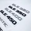 3D ABS Letters Emblem Badge for Mercedes-Benz GLE250d GLE300d GLE350d GLE400 GLE450 4Matic Car Styling Trunk Nameplate Sticker