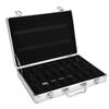 Soft Cushion Aluminum Watch Box 24/32Grid Watch Display Case Watch Storage Box  Trade Briefcase