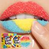 Three Color Lip Scrub Exfoliating Lip Balm Moisturizing Care Softens and Reduces Lip Lines Rainbow Lip Care Scrub Cosmetic Tool for Women