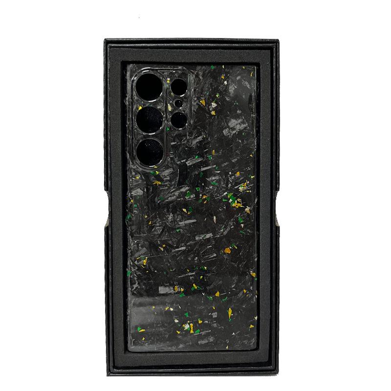 

Защитный чехол из углеродного волокна для Samsung S23 Ultra — прочный, с полным покрытием, устойчивый к падениям S23 Ultra