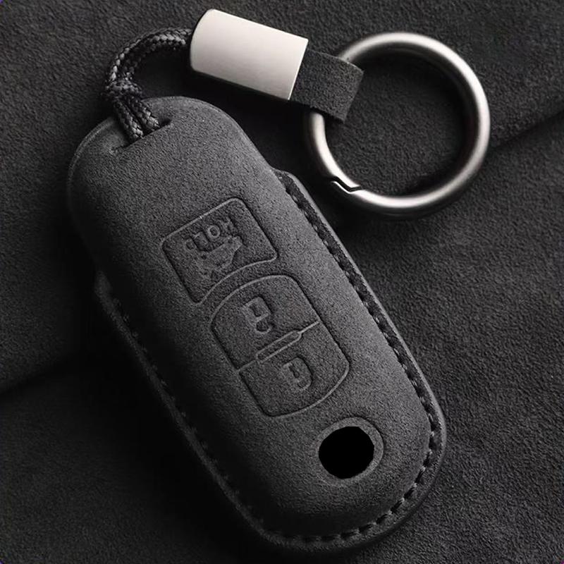

For Mazda 2 3 5 6 Bl Bm Gj Atenza Axela Demio Cx-3 Cx3 Cx-5 Cx5 Cx7 Cx-9 Cx8 Car Key Case Leather Cover Shell Car Accessories