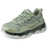 Skechers Street Fabric Synthetic Leather Comfortable Durable Breathable Sweat-Absorbing Low-Top Dad Shoes Women Sneaker Green 177935-SAGE