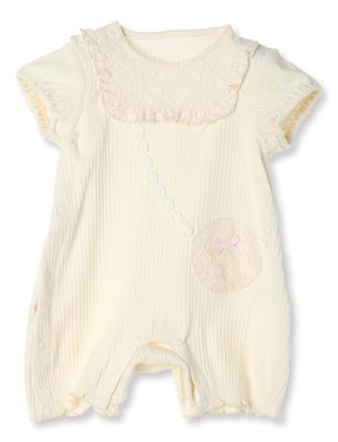 Jacquardmuster Strampler OW 80 Baby [Kids Zoo] Strampler/Overalls