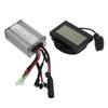 Brushless Motor Controller Kit 17A 36V 48V 350W Controller LCD3 Panel 130X Thumb Throttle 8C Power Assist Sensor Kit