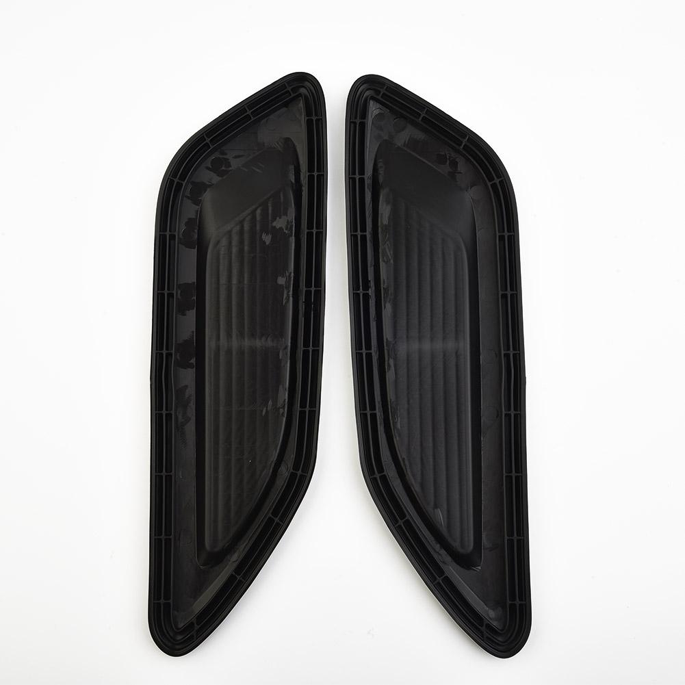 Capac decorativ pentru gura de ventilație a fluxului de aer Negru lucios Înlocuire admisie