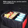 Car Trunk Storage Box Foldable Waterproof Trunk Organizing Box Large Cargo Car Storage Organizer For Truck RV Sedan Automotive