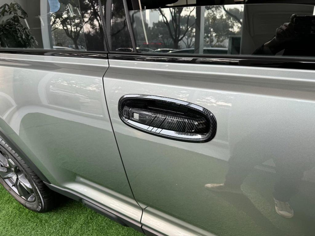 2023 Haval Menglong Rearview Mirror Covers, Fuel Tank Caps, Door Handles, and Tailgate Door Bowls in ABS.