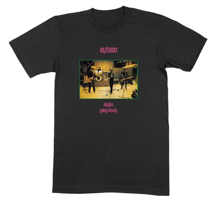 Buzzcocks Going Steady - Black T-Shirt Size S-5XL Reprint Unisex T-Shirt S
