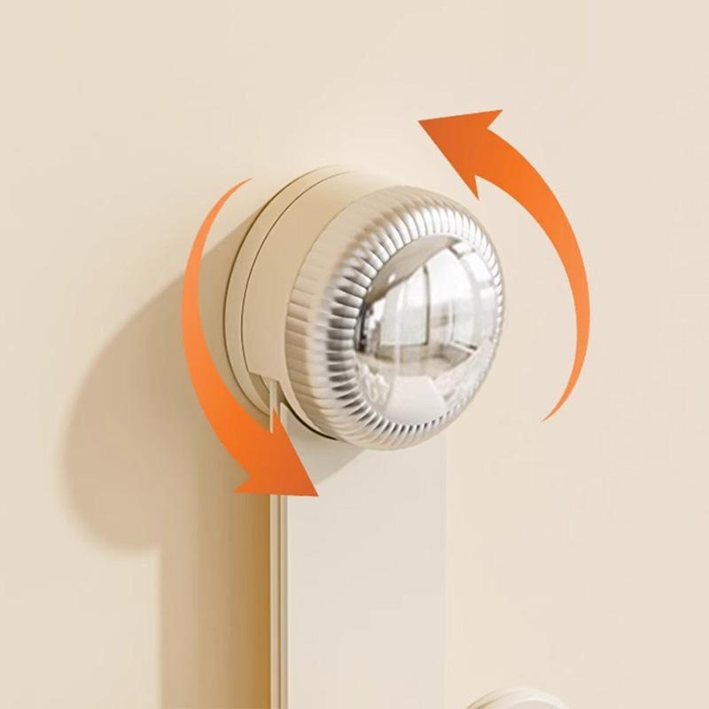 1/2PCS Suction Cup Rotating Pot Lid Rack No Punching Kitchen Cooking Utensil Storage Rack Multi-functional Hook Home Organizers