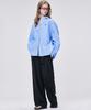 MALOUPE 2155 Single-Pleat Belted Wide Pants (Navy)