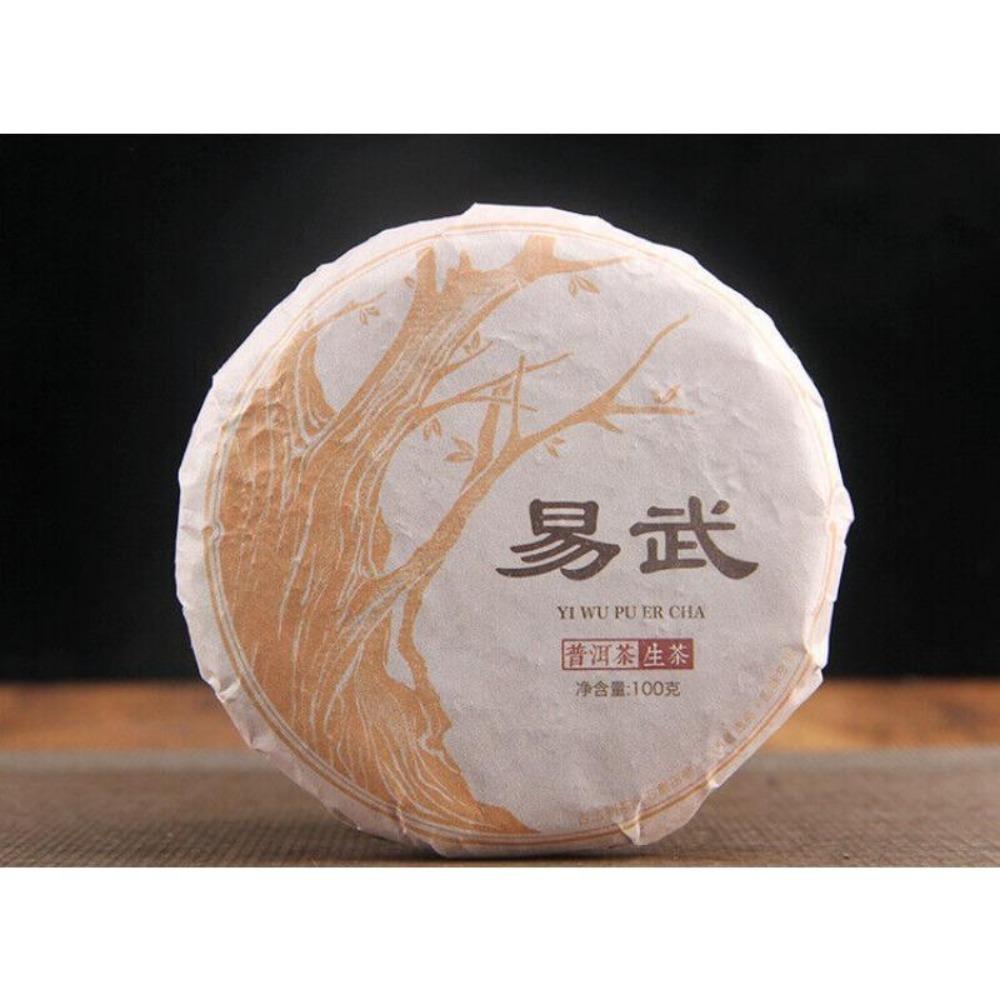 Yunnan Pu Erh Tea 100g Iwu Sun Dried Raw Sheng Puer Cake
