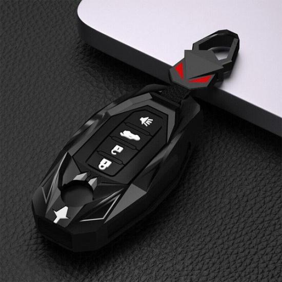 Zinc Alloy Car Smart Remote Key Fob Case Cover Holder Fit For Nissan Infiniti