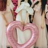 40 Inch Love Heart Aluminium Film Balloon Hollow Out Balloon Valentine's Days Wedding Birthday Party Decor Photo Props
