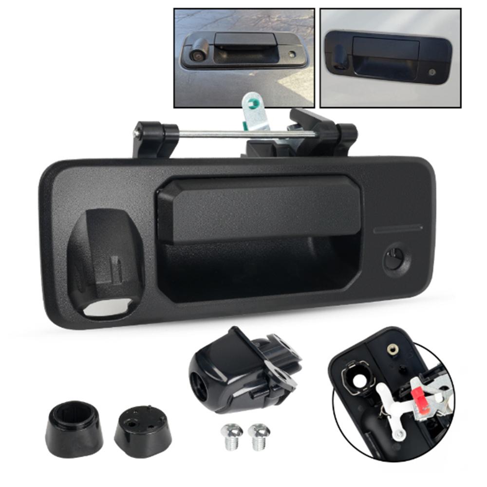 Tailgate Latch Release Handle for Toyota Tundra (2014-2019) & Tacoma (2016-2020) - Premium Black ABS Exterior 200MM*90MM чёрный