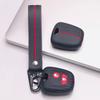 Anti Slip Car Key Protector for Peugeot 107 207 307 407 206 306 406 Citroen C1 C4 C2 C3 with Keychain Non Slip Grip Soft Silicone Key Shell Accessory