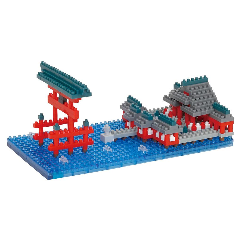 Nanoblock Itsukushima Shrine Torii Gate NBH_222