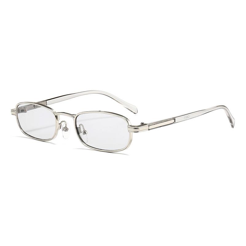 Small frame square metal sunglasses, new European and American glasses, personalized fashion sunglasses, UV-proof sunglasses