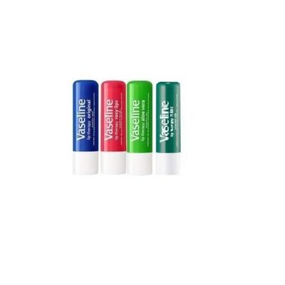 Vaseline Lip Therapy Set, 4 Types, 1 Set