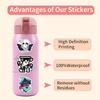 55 New Styles Undertale Doodle Stickers Decorate Suitcase Laptop Mobile Phone Stickers