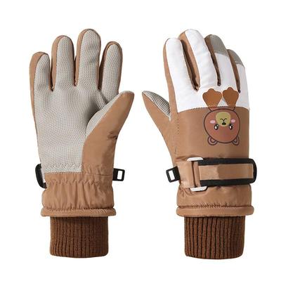 Tingbai Children's Winter Waterproof Touchscreen Gloves