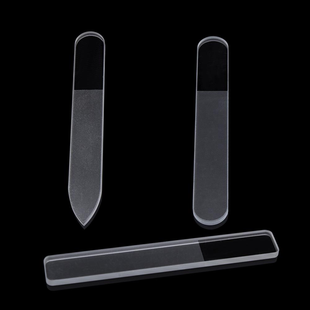 Black Technology Glossy Glass Nail File Strip