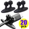 Charger Cable Organizer Clip Adhesive Car Cable Headphone Cell Phone Multifunctional Cable Car Interior Decor Accessories1-20Pcs