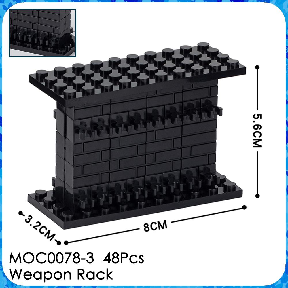 MOC WW2 Waffenziegel Motorrad Haubitze Waffenständer Militärfahrzeug Kompatible Figuren Bausteine Spielzeug Für Kinder Erwachsenen Geschenk