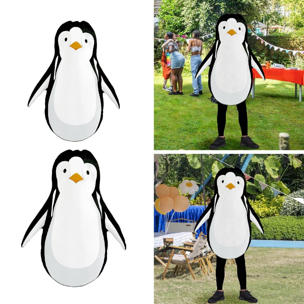 Breathable Penguin Costume for Christmas Carnival Fancy Dress