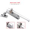 Adjustable Cold Storage Door Handle Set for Walk In Freezers & Refrigerators Secure Latch System for Commercial Use