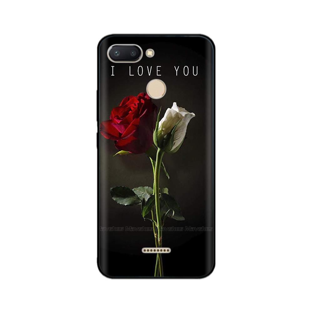 Silicone Case For Xiaomi Redmi 6A Case Cute Soft TPU Phone Case For Xiaomi Redmi 6 Redmi 6A Redmi6A a6 redmi6 Funda Cover Coque