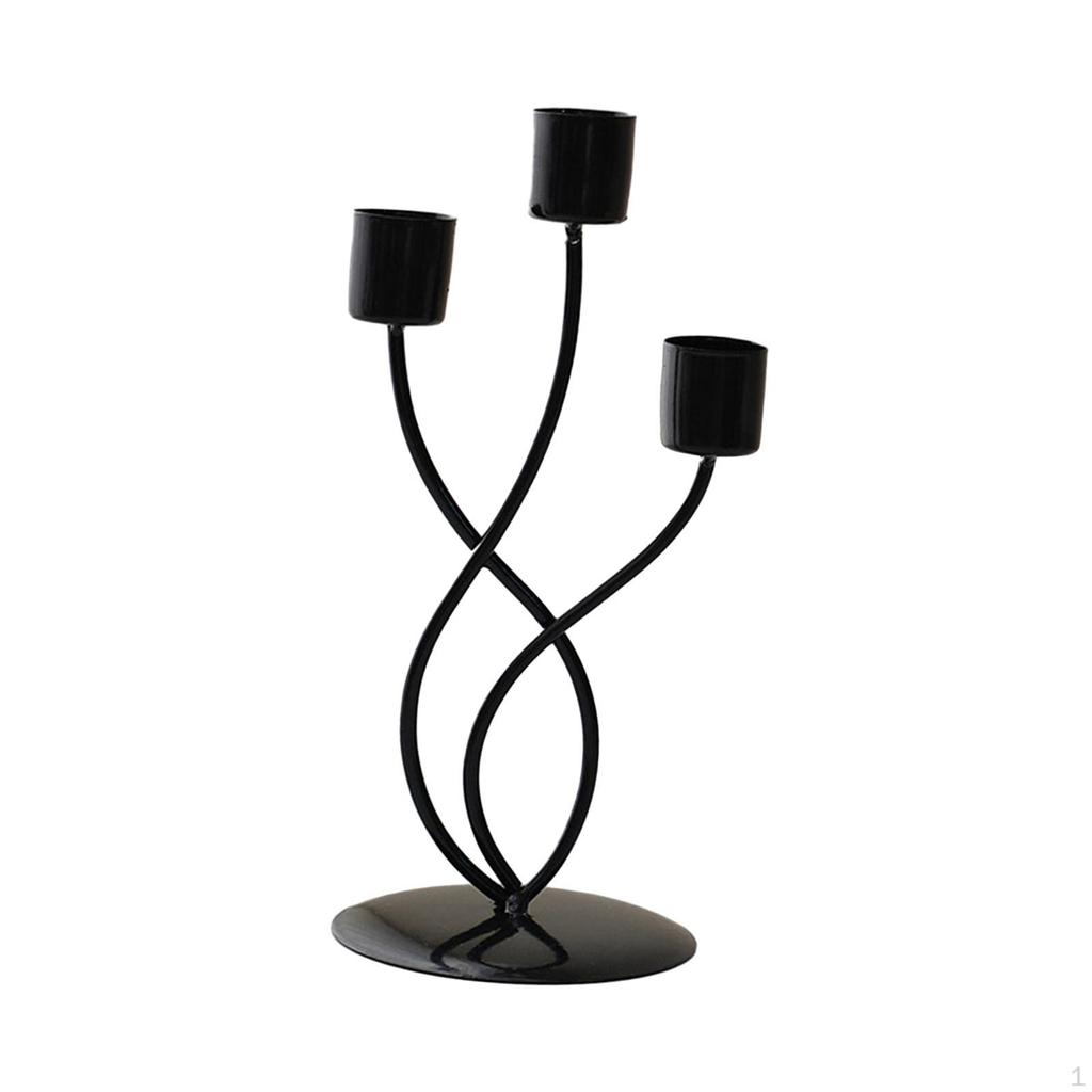 3 Arm Candle Holder Candlestick Candelabrum Holder,Candle Stand Candelabra for Dining