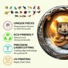 Puzzle in Legno 3D Universo Fantasy Squisito progettato per Adulti più Bambini - Giochi Montessori più Giocattolo Animale - Idea Regalo per Data di Nascita