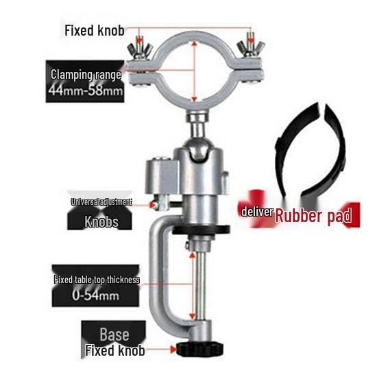 Universal Drill Bit and Knife Sharpener with Table Vise