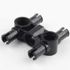 Peças MOC Porco Arco-Íris 48989 Hub Conector Pin High-Tech Perpendicular 3L com 4 Pinos Blocos de Construção DIY Compatíveis Brinquedos