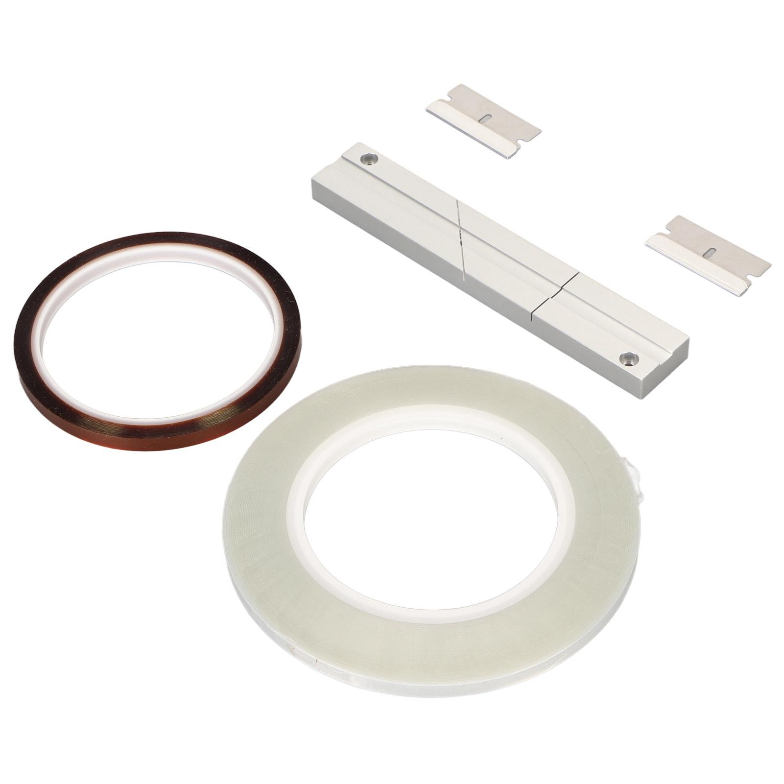 

1 4 10-дюймовый набор для склейки блоков Универсальная лента для открытой катушки с лентой для склейки Лента для ленточного носителя Лезвие для Revoxsonido