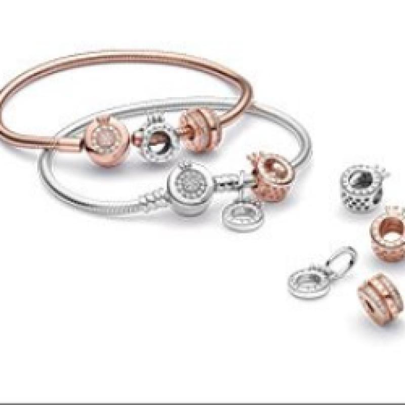 Pandora Sparkling CrOwn O Snake Chain Bracelet  599046c01