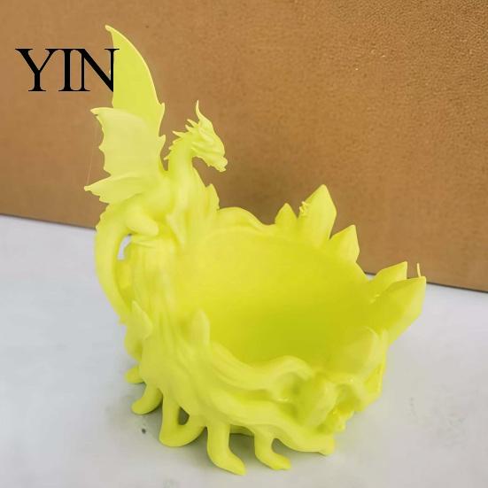 Decorative Key Storage Bowl Dragon Bowl, 3D Printed Jewelry Holder for Eye-catching Decor Accessory Entryway Desktop Dressing Table, Unique