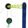 1/2/3 Sets DIY Pulley Block Kit Physical Scientific Experiment Training Aid Kids Students School Science Projects Pulley Learning STEM Toy