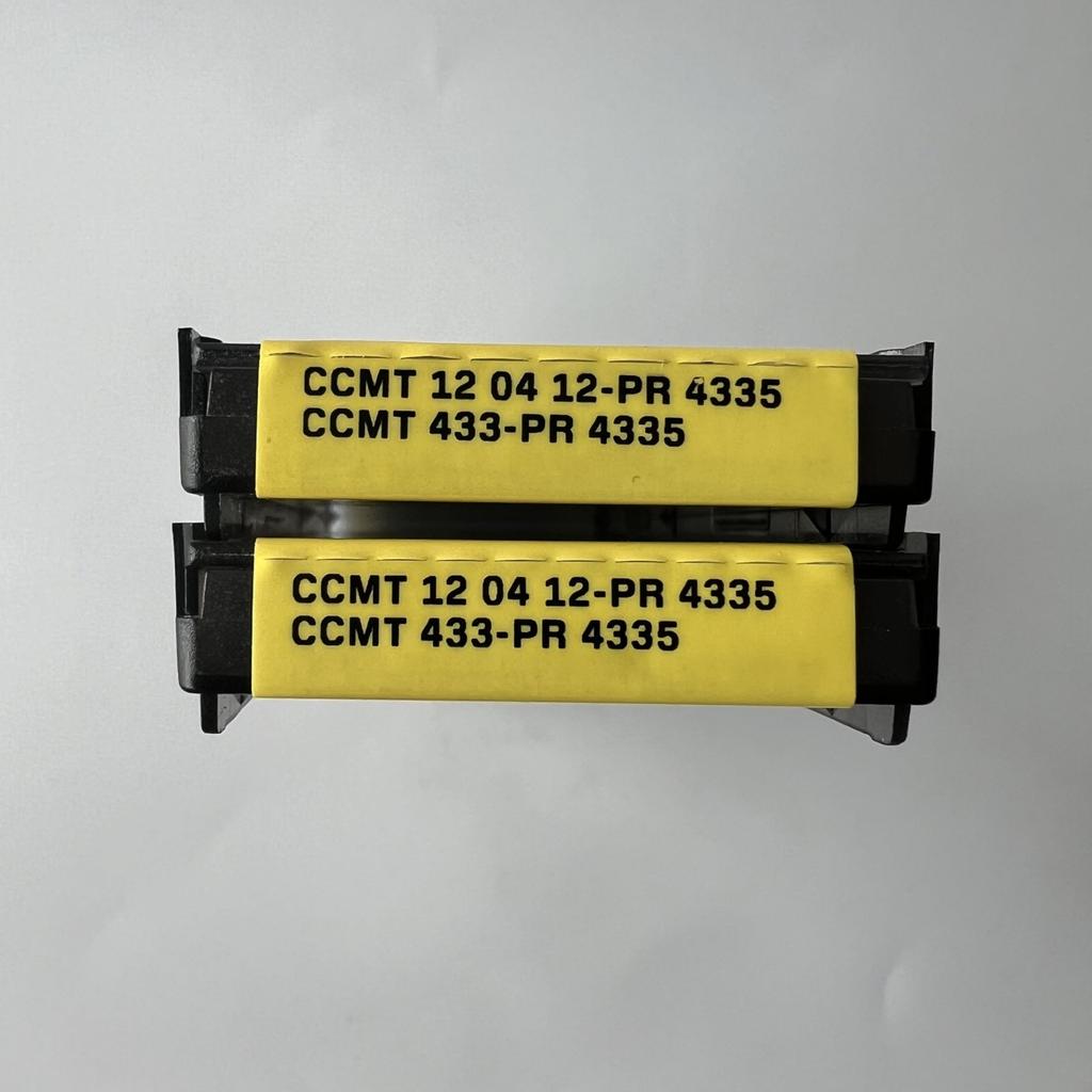 Sandvik / CCMT120412-PR 4335 / Original Swedish Hard Alloy Blade 10 Pcs