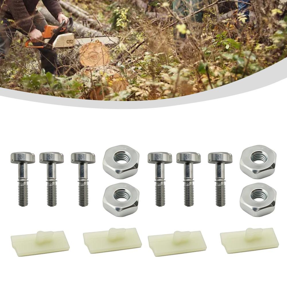 Chainsaw Top Cover Screw Kit 14 Pcs for Models For MS231 MS241 MS251 MS271 MS291 with Bar Nut and Bumper Strip