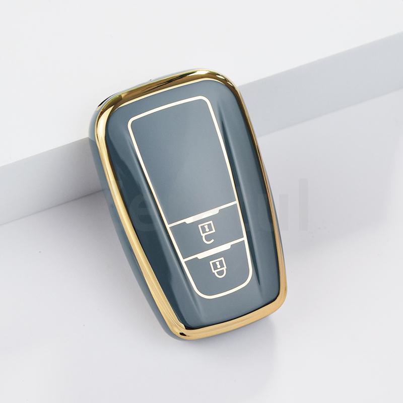 Tpu Car Key Cover Case Auto Shell Fob Holder For Toyota Rav4 Corolla Camry Prius Avalon Hybrid Highlander
