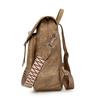 Women's Multifunctional Shoulder Bag PU Large Capacity Travel Backpack