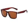 Fashion Polarized Sunglasses Men Women Driving Square Vintage Luxury Brand Design UV400 Mirror Sun Glasses With Metal Hinge