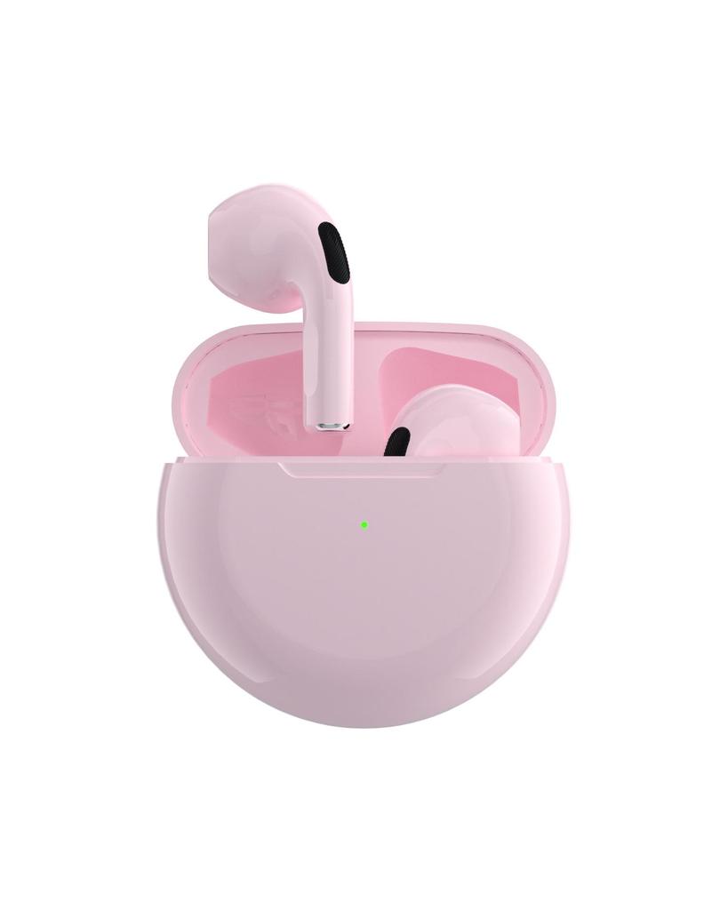 Pro6 Bluetooth True Wireless Sports Earphones: Semi-In-Ear, Touch-Control Stereo
