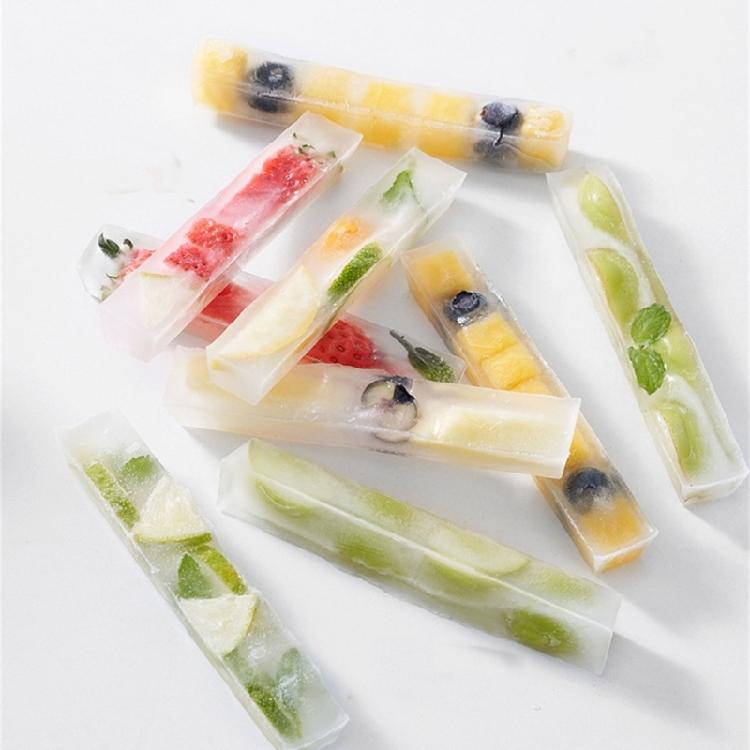 Household French Fry Shape Ice Making Molds Rectangular Portable Ice Maker Tool Cold Drink Accessories for Household