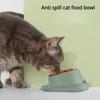 Cat Slanted Bowl Bowl Protection Neck Wide Mouth Detachable Stainless Steel Anti Spill Cat Food Bowl Cats Dogs Pet Food Utensils