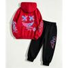 Fashion Letter Happy Day Graffiti Print Kids Hoodie Street Hip Hop Hoody Fashion Hoodies Vintage Boy's Girl Clothes